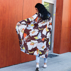 Litty - Playful Long Kimono: Versatility and Floral Style for Any Season!