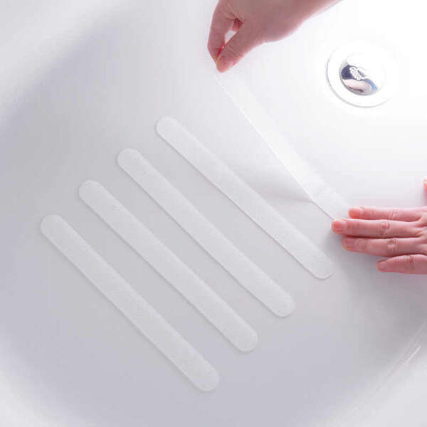 SlipNix - Anti-Slip Strips for Stairs, Showers and Bathtubs: Safety and Stability in Every Step!