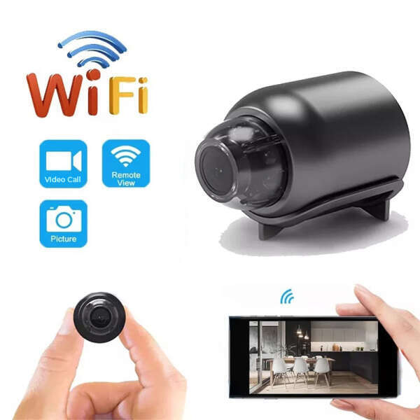 Mikrokam - Mini Wireless Camera: Discreet and Efficient Surveillance for Your Security!