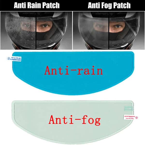 ClearViz - Set of 2 Anti-Fog and Anti-Rain Stickers for Helmets!