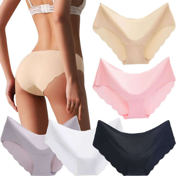 Erisa - Set of 5 Seamless Panties for Maximum Comfort!