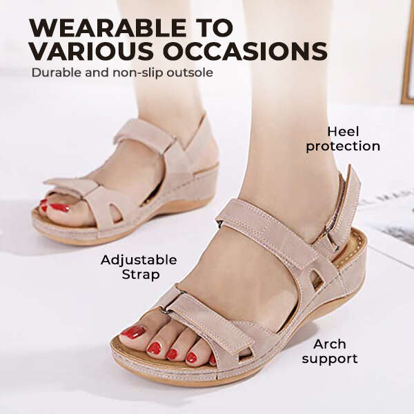 Comfortable Aleccia Sandals - Elegant Design with Eco-Leather Insoles