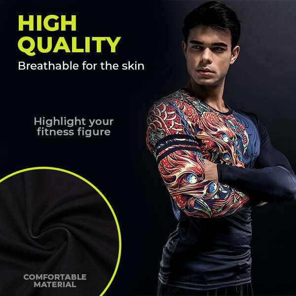 Tarragon - Fitness Shirt: Modern Style and Superior Comfort!