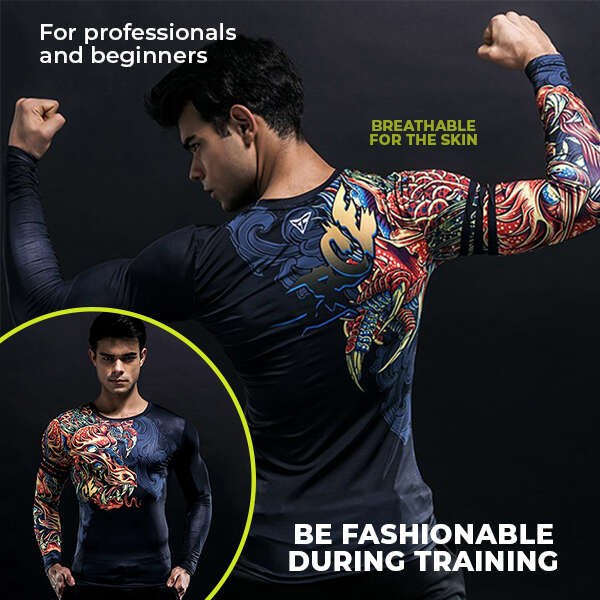 Tarragon - Fitness Shirt: Modern Style and Superior Comfort!