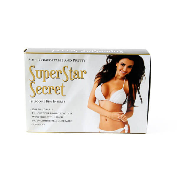 SuperStar Secret - Breast Augmentation and Lift Inserts: Get Bigger Breasts Without Surgery in 10 Seconds!