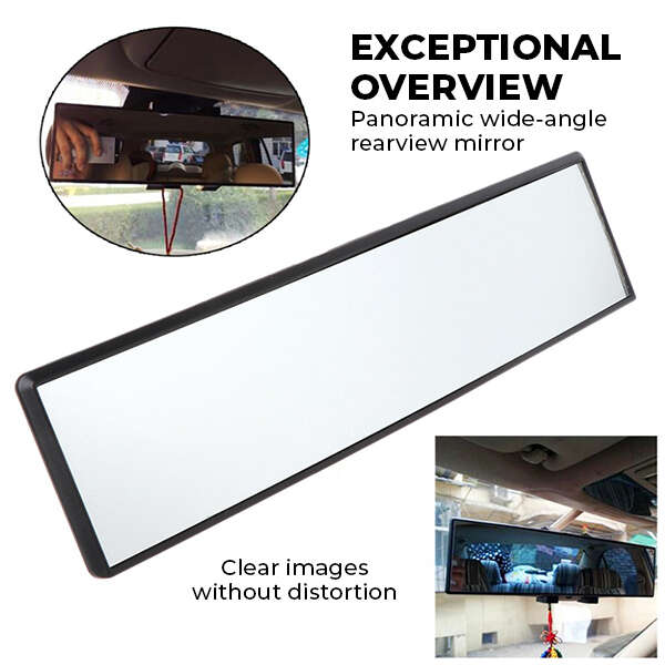 Gaper - Wide Angle Mirror: Safer and Stress-Free Driving!