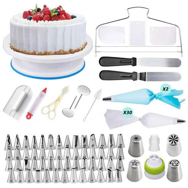 MrCakesie - Professional Pastry Set: Turn Your Desserts into Works of Art!