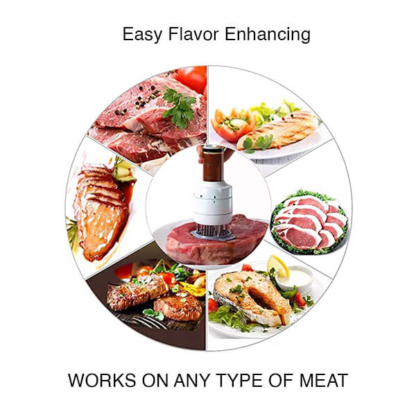 Flavors - Deep Meat Marinating Device - Intense and Juicy Flavor