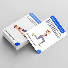 Illustrated Yoga Cards - Illustrated Yoga Cards: Practice Yoga at Home Without High Costs!