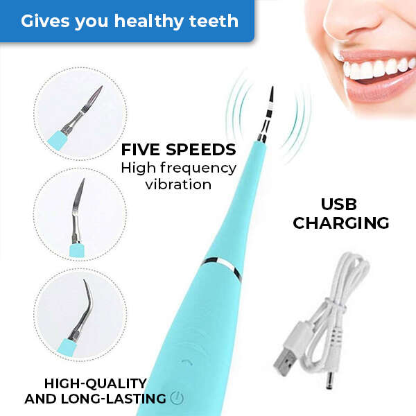 Toothiir - Ultrasonic Teeth Cleaning Tool: Your Brighter Smile!