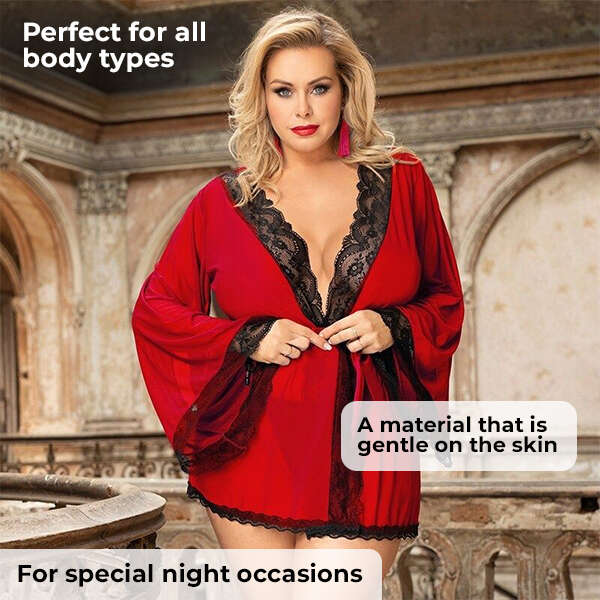 Elina - Attractive Robe for a Shining Look!