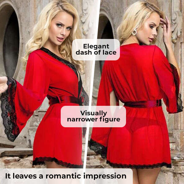 Elina - Attractive Robe for a Shining Look!