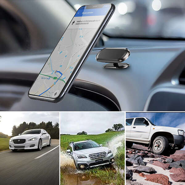 MagnetiX - Magnetic Phone Holder: Elegance and Functionality for Drivers!