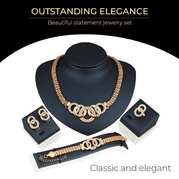 Merlyn - Luxury Jewelry Set: Elegance and Charm in Every Detail!