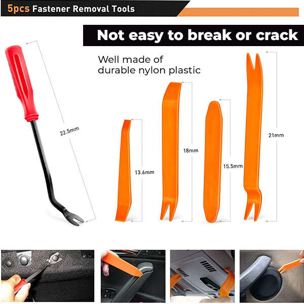 Tacker Pro - Car Rivet and Screwdriver Set: 635 Parts for Vehicle Maintenance!