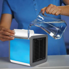 AirClima Q Mini Personal Cooler - Efficient and Portable Cooling for Home and Outdoors 