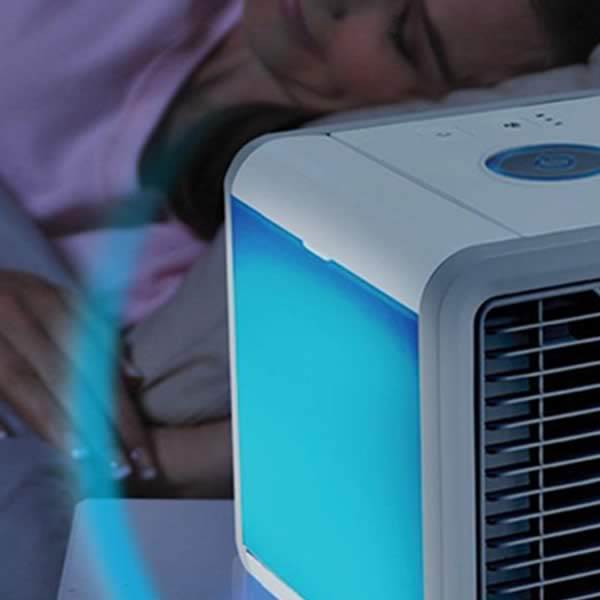 AirClima Q Mini Personal Cooler - Efficient and Portable Cooling for Home and Outdoors 