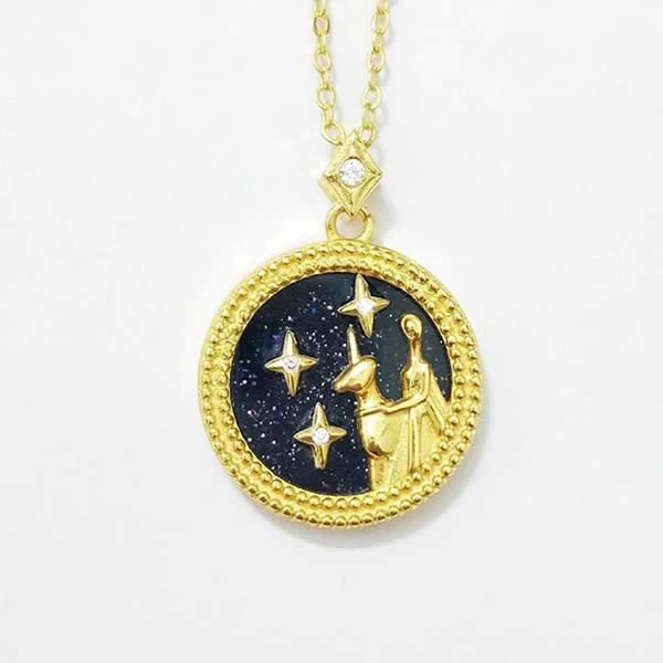 Goldosa - Unique Zodiac Necklace: Wear the Shine of the Stars Around Your Neck!