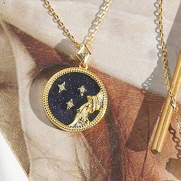 Goldosa - Unique Zodiac Necklace: Wear the Shine of the Stars Around Your Neck!