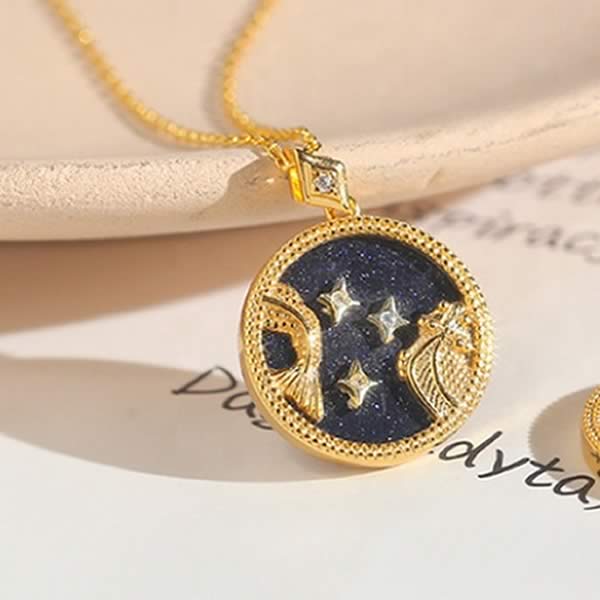 Goldosa - Unique Zodiac Necklace: Wear the Shine of the Stars Around Your Neck!