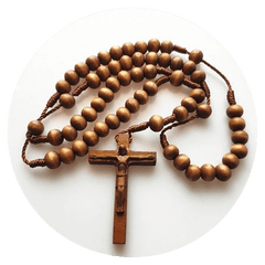 Sacria - Unique Wooden Rosary: ​​The Symbol of Spirituality and Hope!