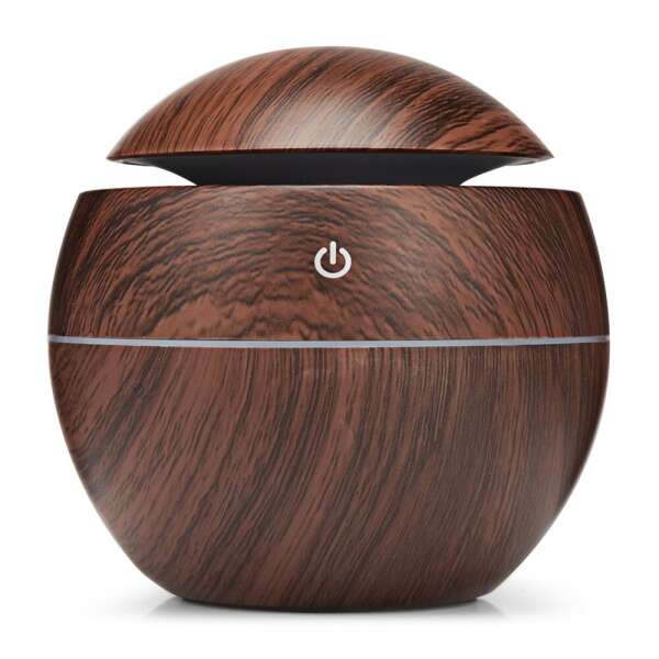 AirFizzy Humidifier - Modern Design with 7-Color Lighting and Aromatherapy